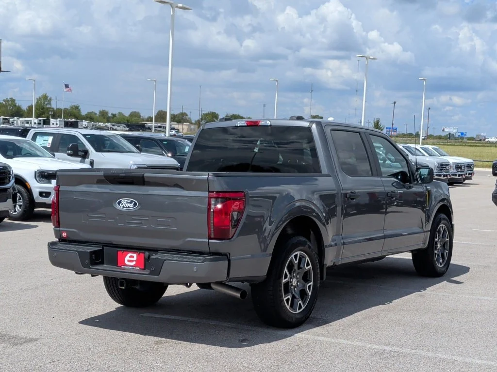 Used 2025 Carbonized Gray Metallic Ford STX image 8