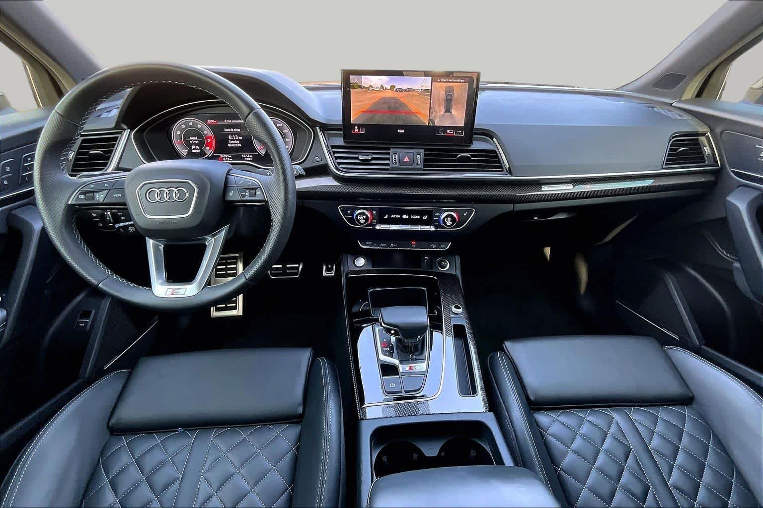 Used 2024 Glacier White Metallic Audi Premium Plus image 14