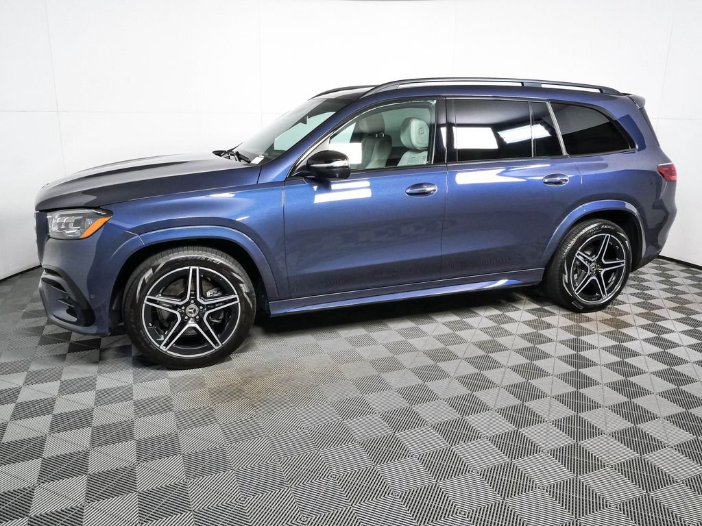 Certified Used 2025 Blue Mercedes-Benz GLS 450 image 2