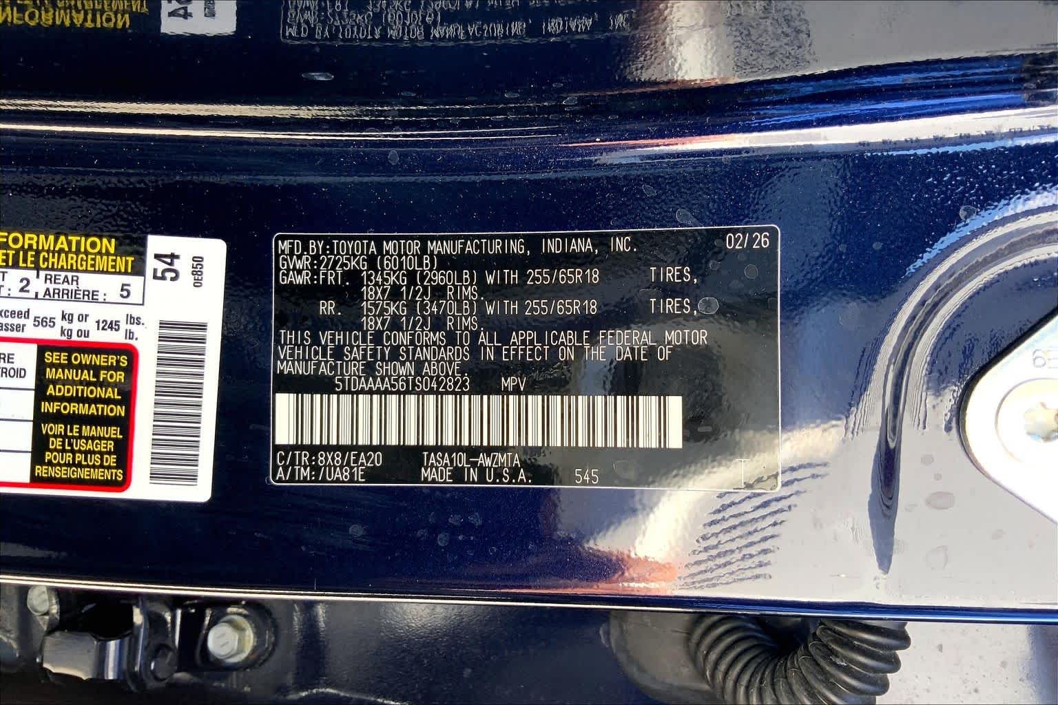 Certified Used 2026 Blueprint Toyota XLE image 36