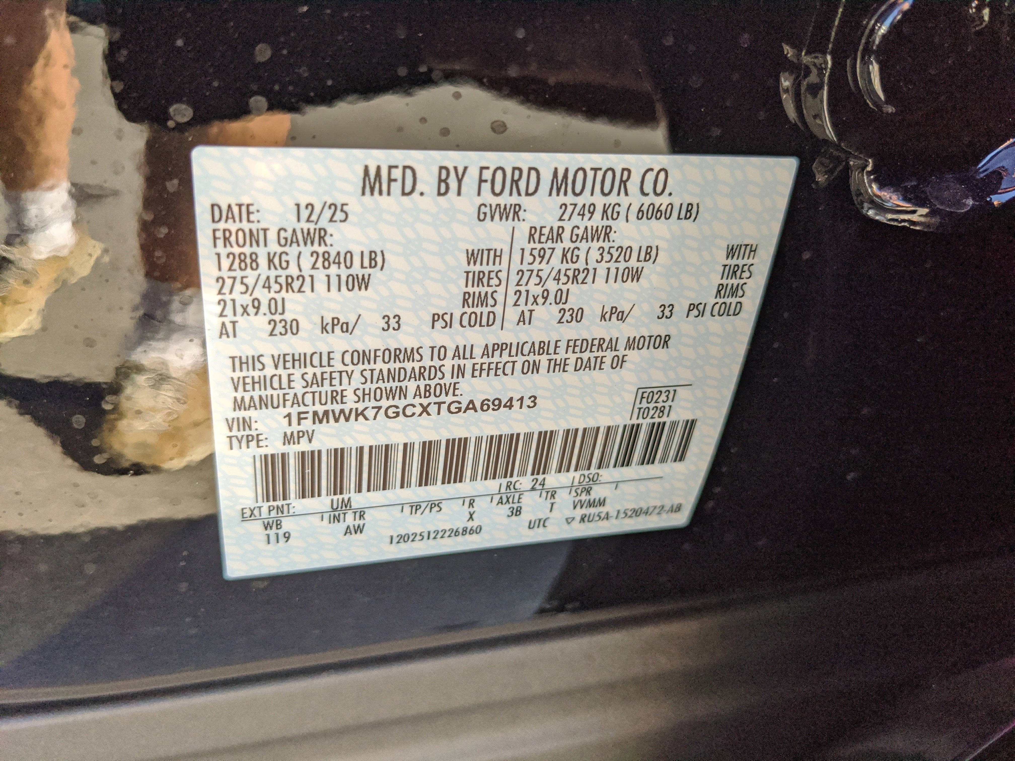 New 2026 Agate Black Metallic Ford ST image 33