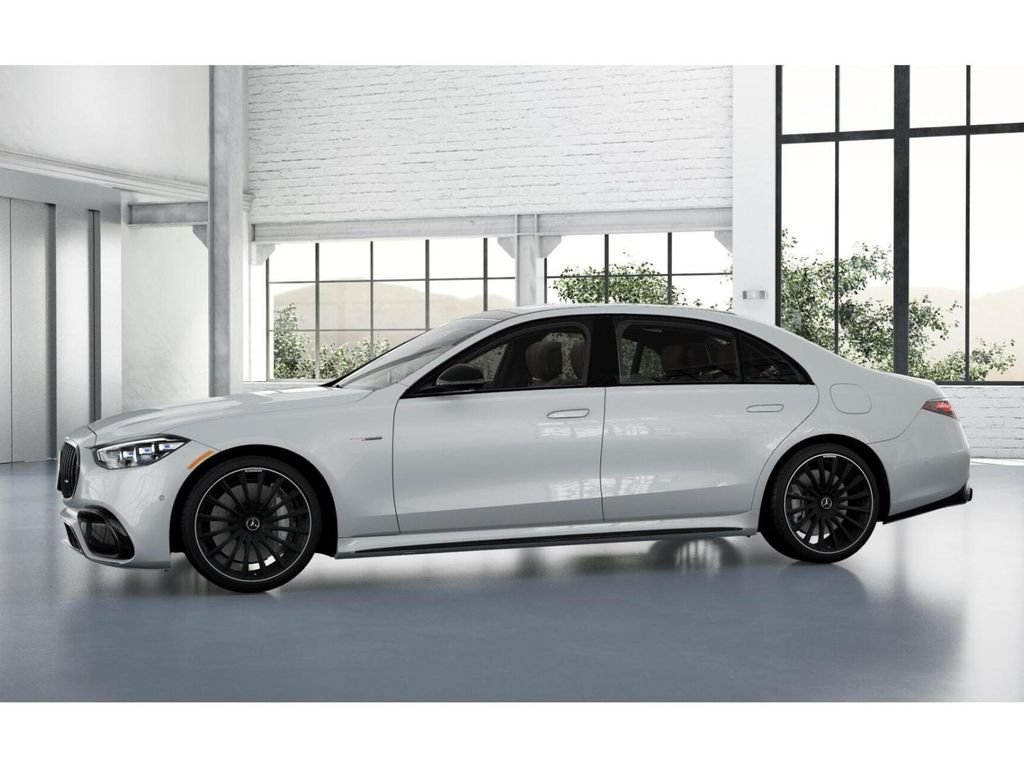 New 2026 MANUFAKTUR Moonlight White Metallic Mercedes-AMG AMG® S 63 E 4MATIC Sedan image 36