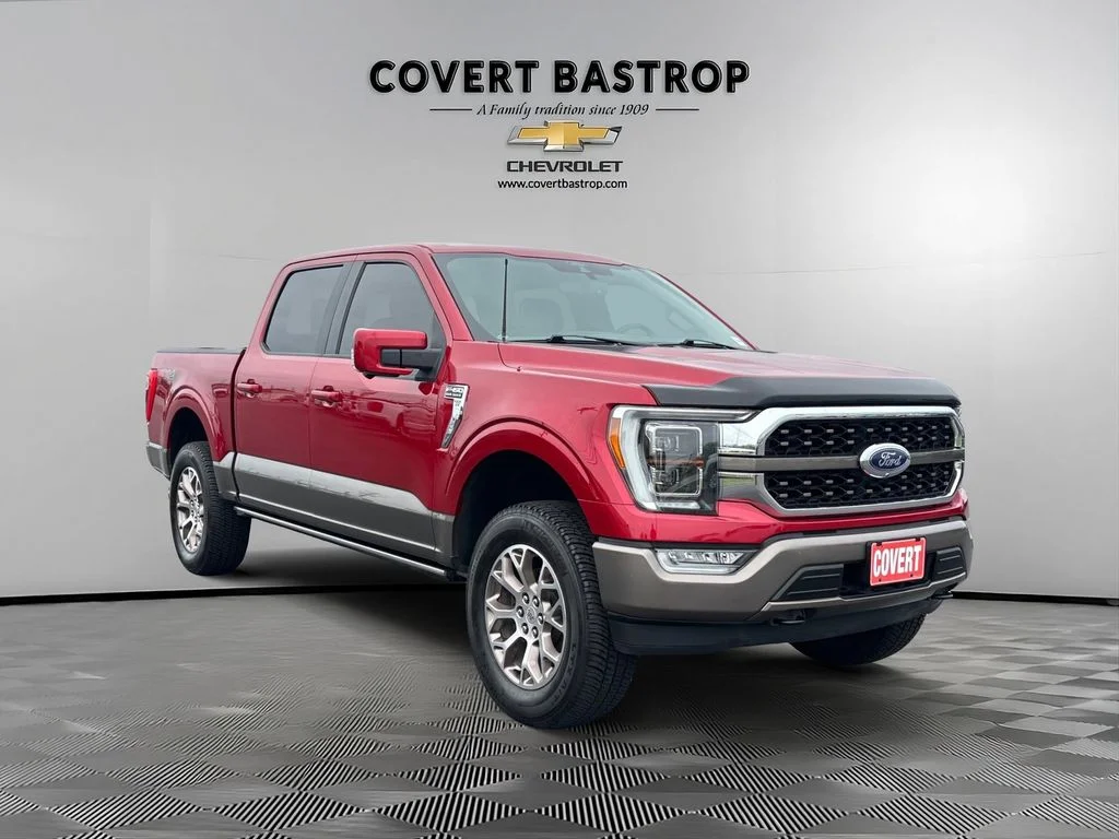 Used 2021 Red Ford King Ranch image 7