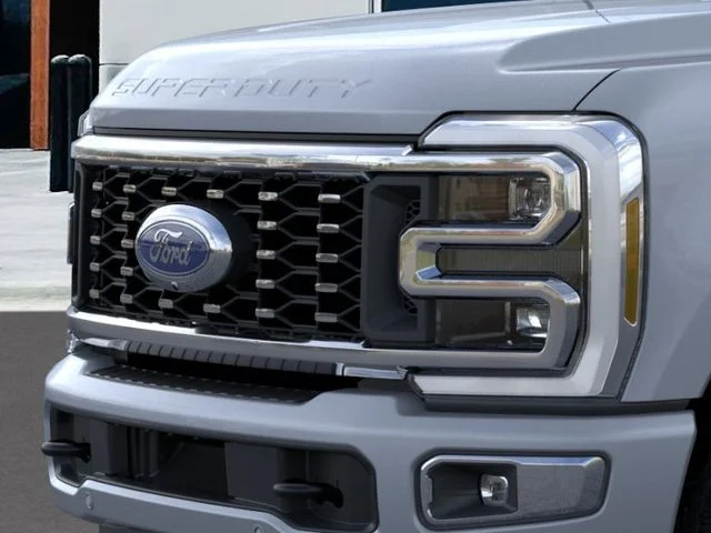 New 2026 Glacier Gray Metallic Tri-Coat Ford F-350® Platinum® image 17