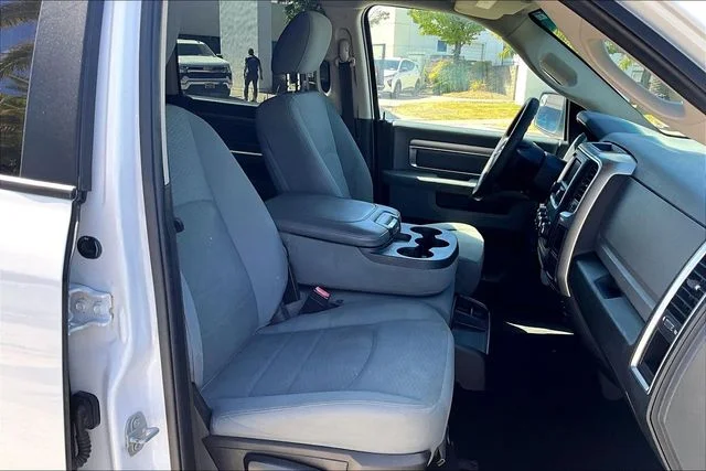 Used 2019 Bright White Clearcoat Ram SLT image 5