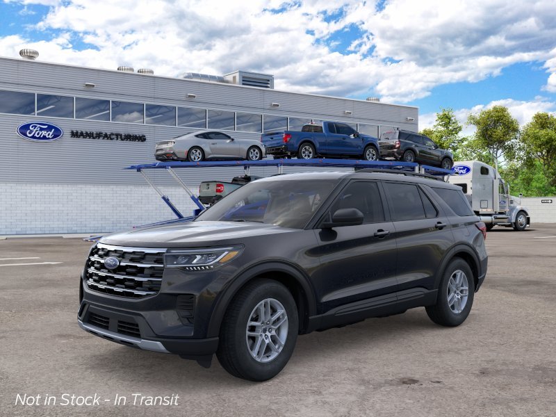 New 2026 Agate Black Metallic Ford Active image 2