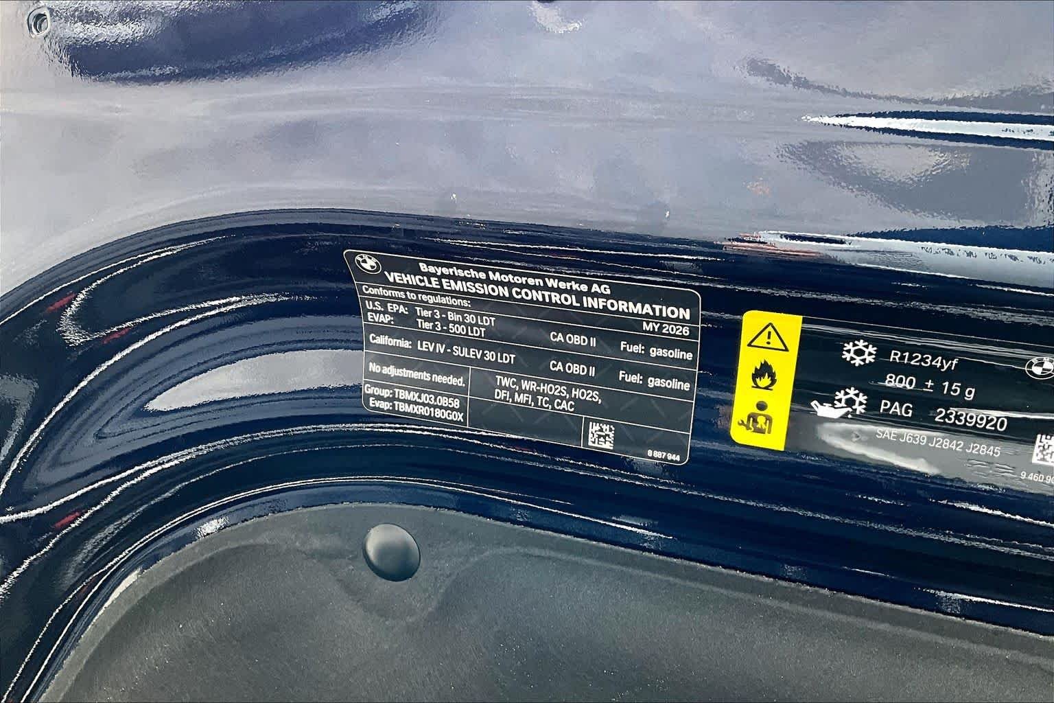 New 2026 Tanzanite Blue II Metallic BMW xDrive40i image 17