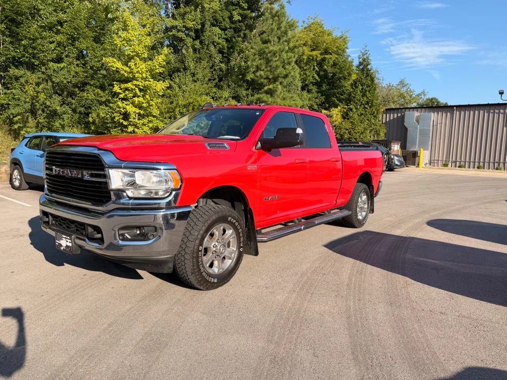 Used 2020 Flame Red Clearcoat Ram Big Horn image 1