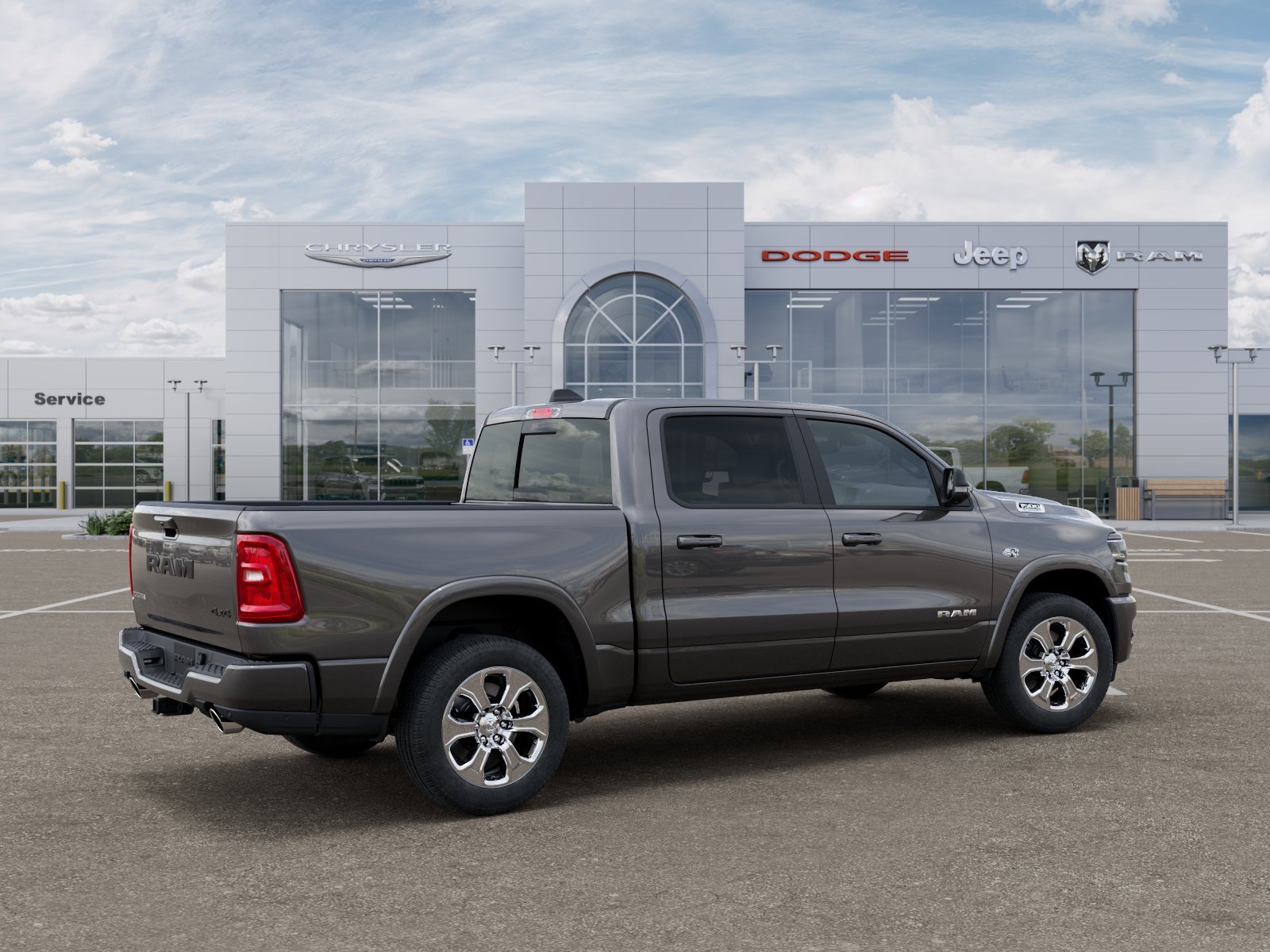 New 2026 Granite Crystal Metallic Clearcoat RAM Big Horn/Lone Star image 34