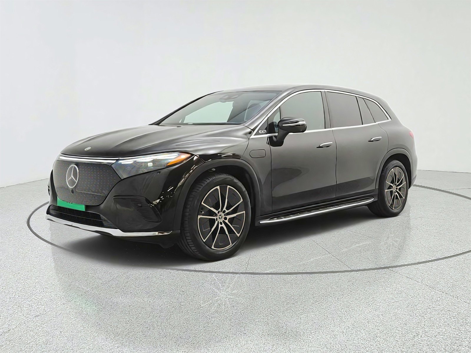 Certified Used 2023 Obsidian Black Metallic Mercedes-Benz EQS 450+ SUV image 1