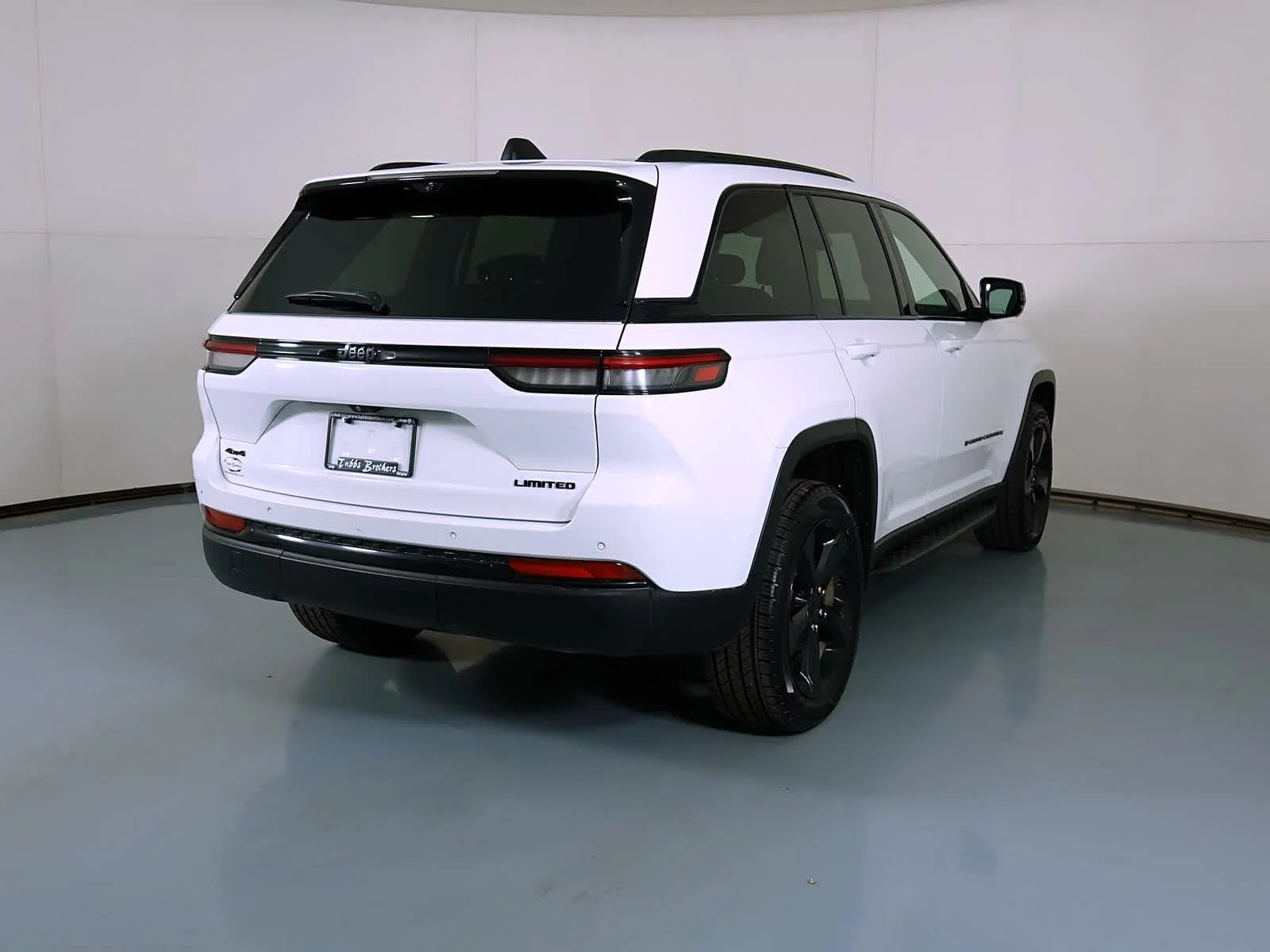 Used 2024 Bright White Clearcoat Jeep Limited image 3