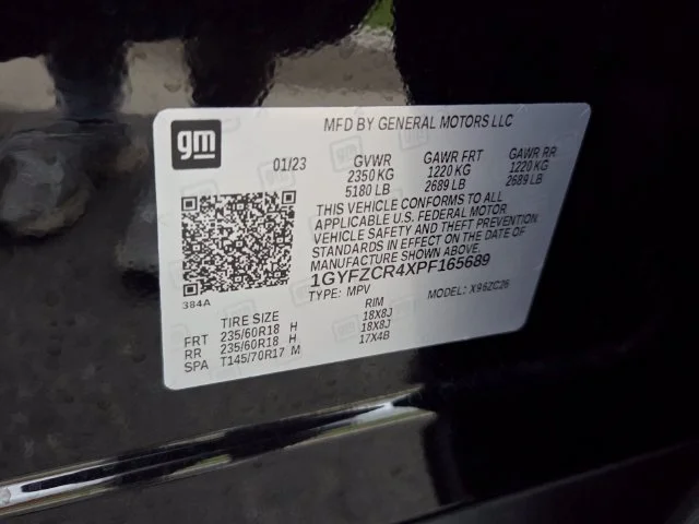 Used 2023 Black Cadillac Premium Luxury image 7