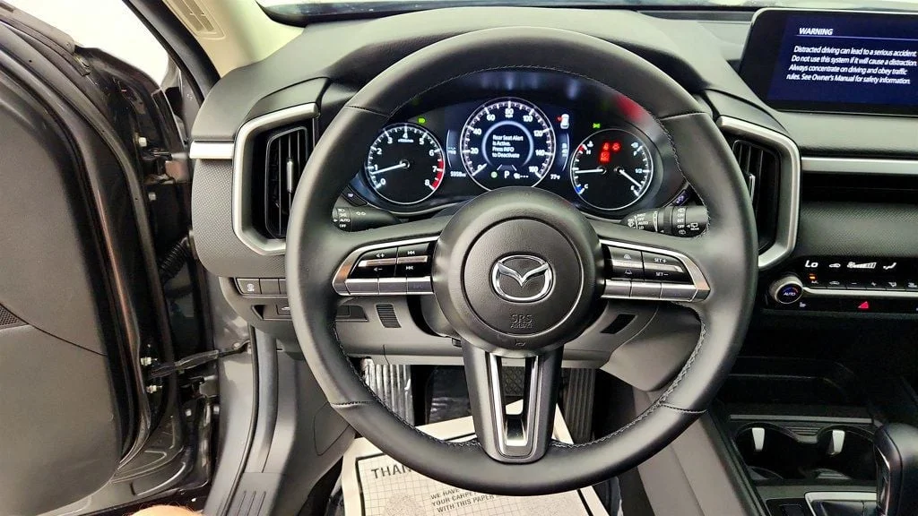 Used 2025 Machine Gray Metallic Mazda 2.5 S Premium Package AWD w/ Panoramic Moonroof & Bose Audio image 14
