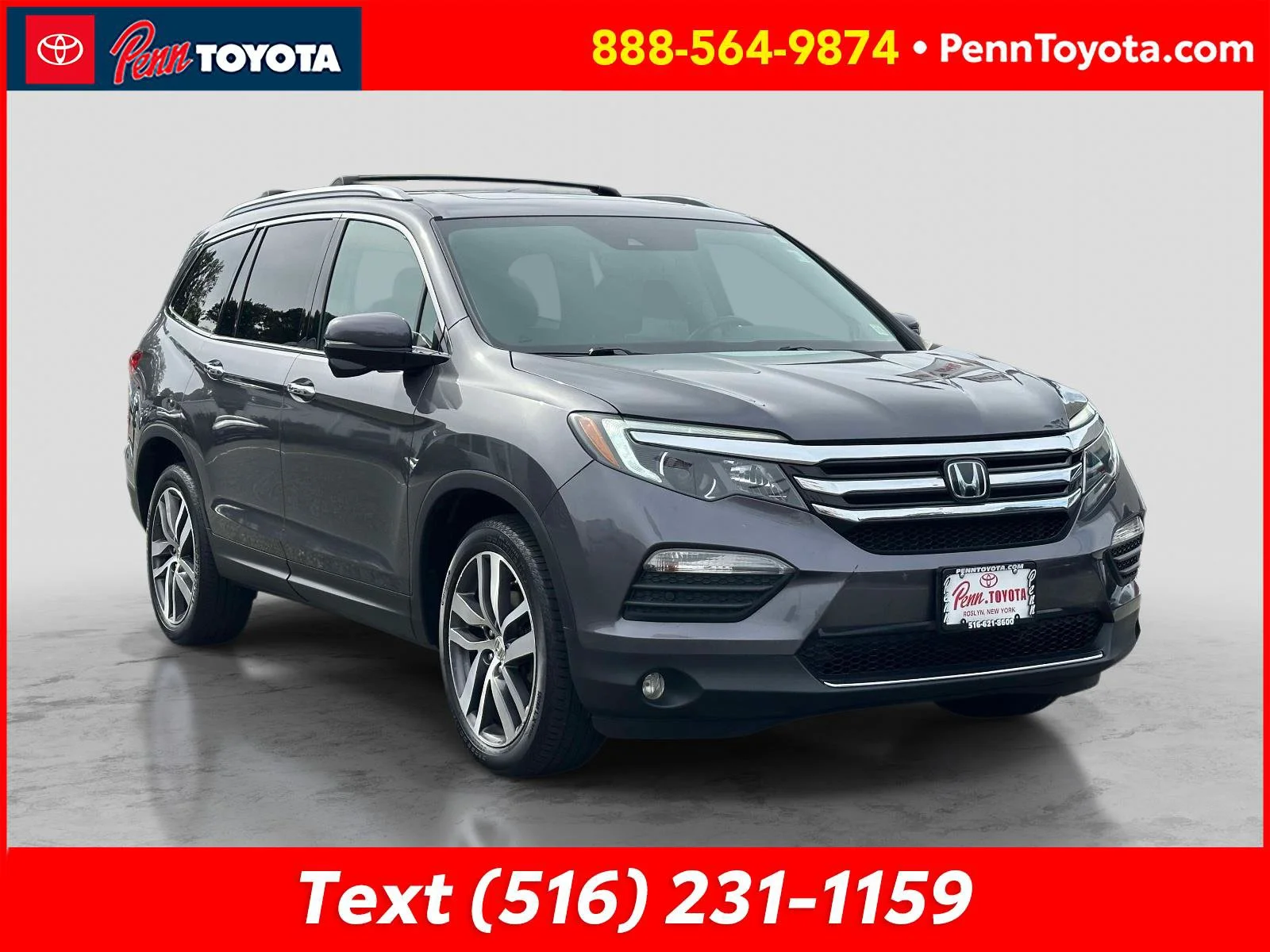 Used 2017 Gray Honda Touring image 1