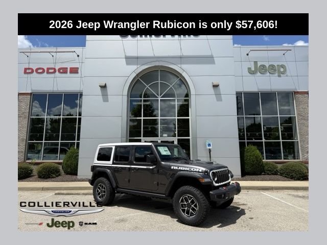 New 2026 Jeep Wrangler Rubicon 4WD