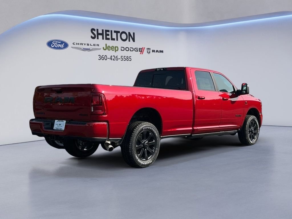 New 2026 Molten Red Pearl-Coat Exterior Paint RAM Laramie image 5