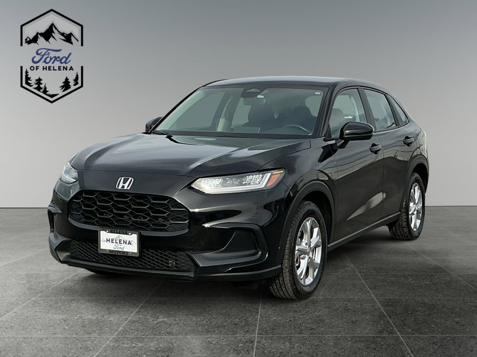 Crystal Black Pearl 2023 Honda HR-V LX AWD SUV / Crossover All-Wheel Drive Continuously Variable Transmission