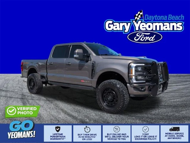Certified Used 2023 Super Black Ford Lariat image 1