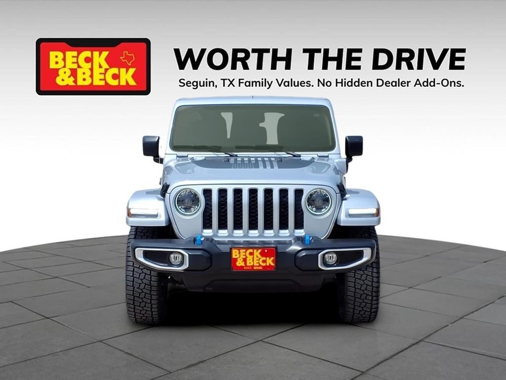 Used 2023 Jeep Wrangler 4xe Sahara 4XE with VIN 1C4JJXP68PW516795 for sale in Seguin, TX