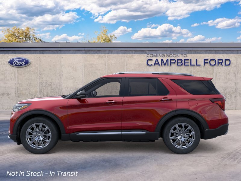 New 2026 Rapid Red Metallic Tinted Clearcoat Ford Platinum™ image 3