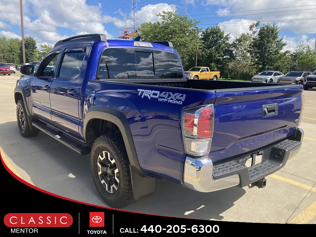 Certified Used 2022 Blue Crush Metallic Toyota TRD Off-Road image 2