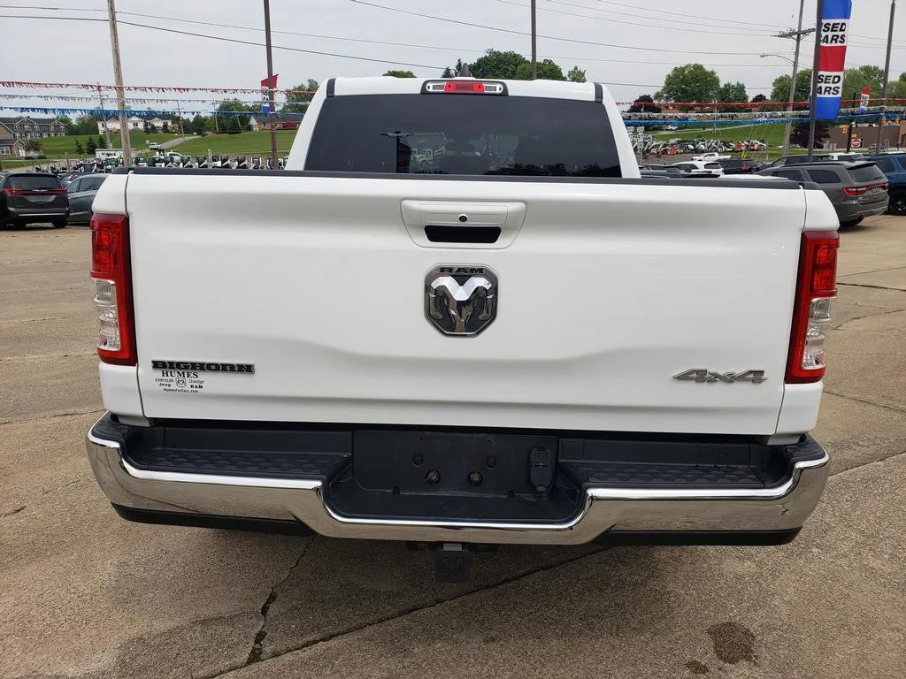 Used 2022 Bright White Clearcoat Ram Big Horn image 4