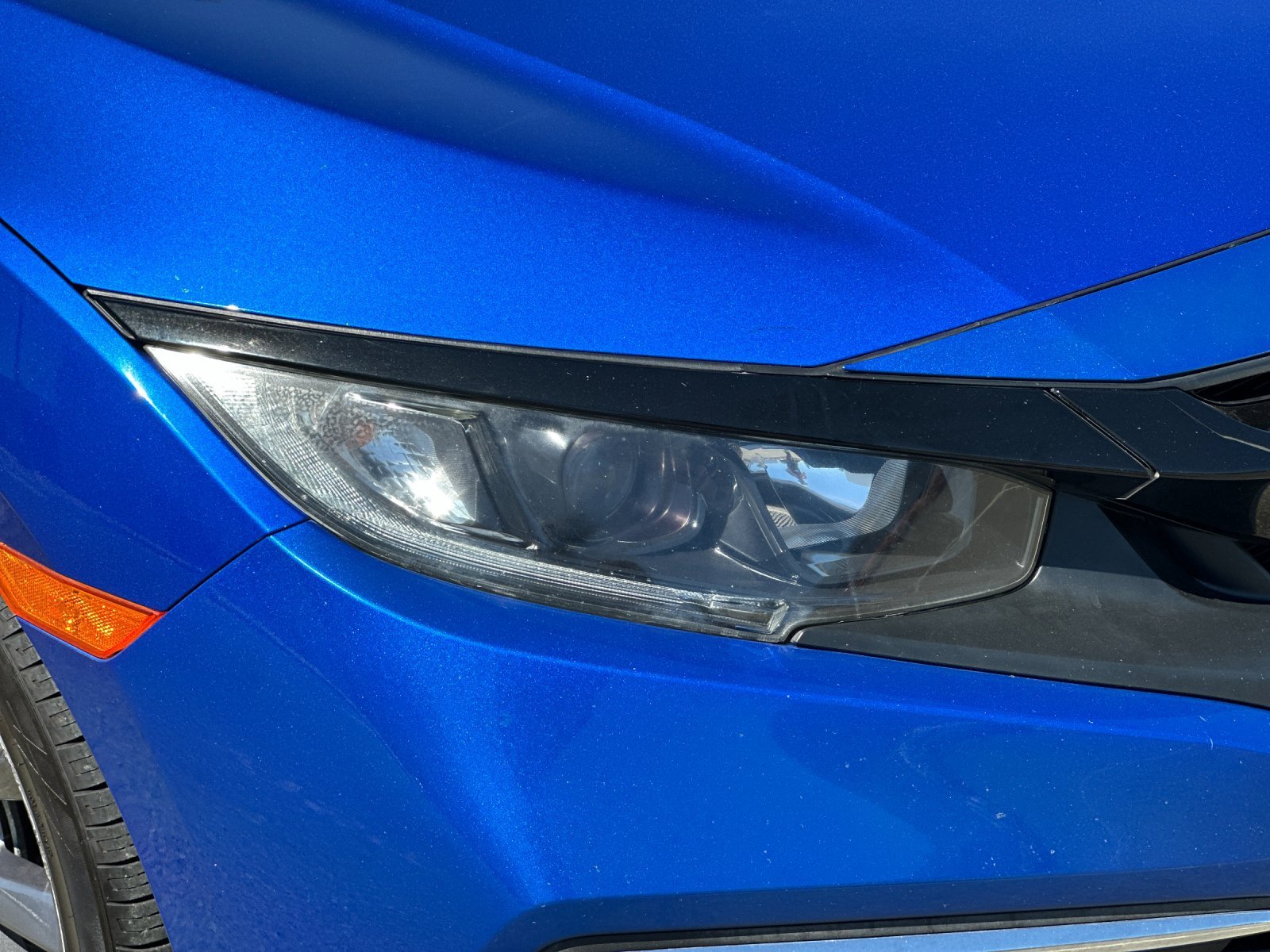 Used 2021 Aegean Blue Metallic Honda EX image 25