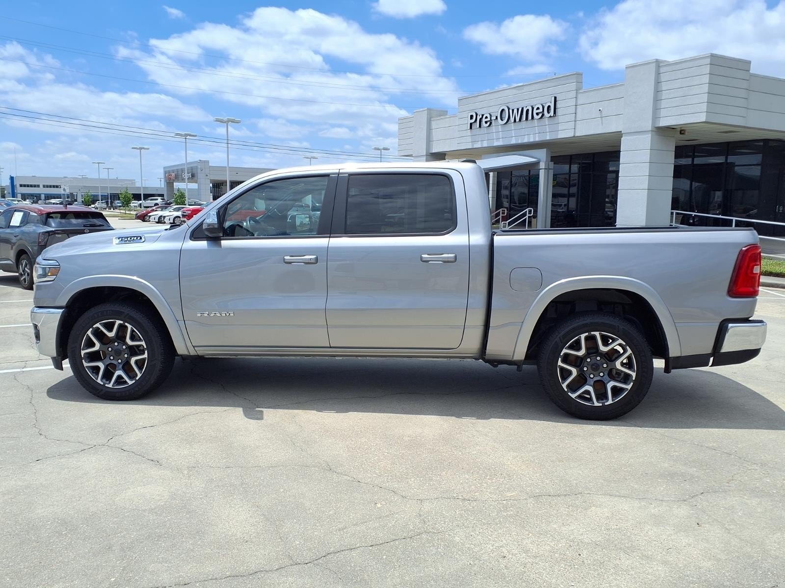 2025 Ram 1500 Laramie Silver at Robbins Nissan