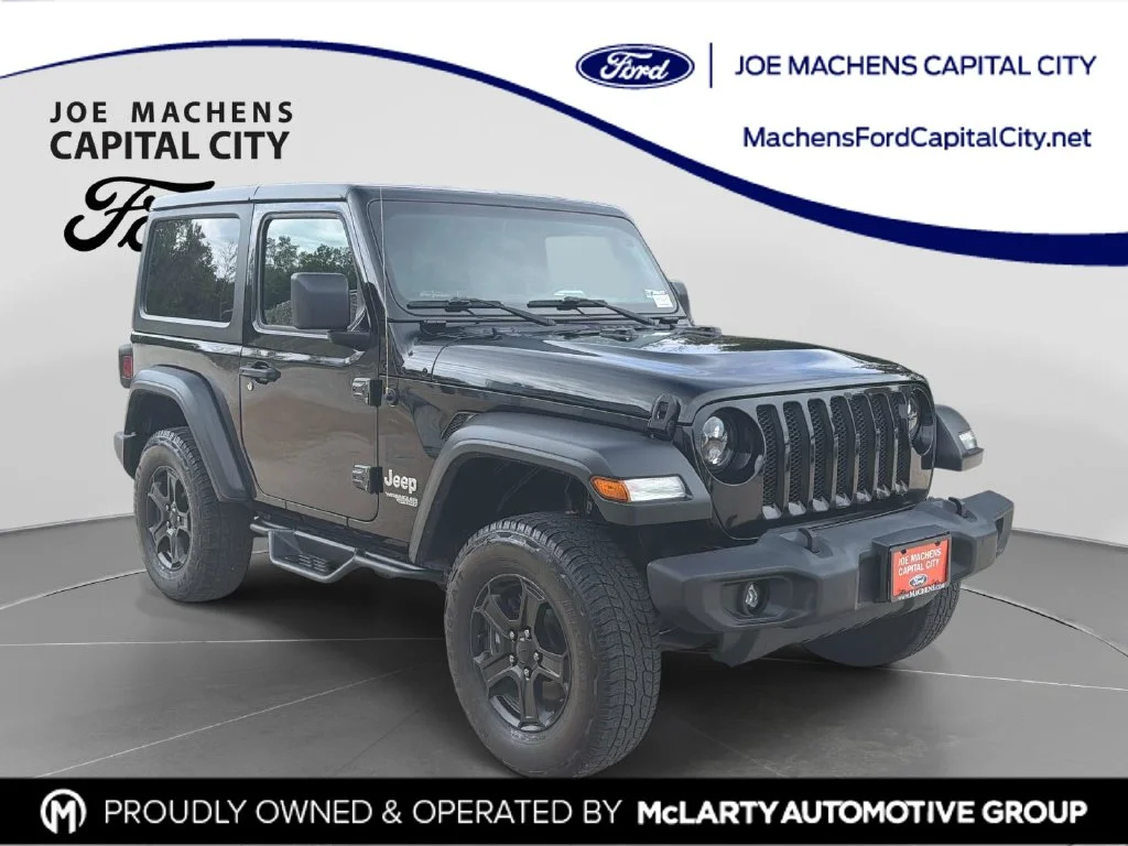 Used 2018 Black Jeep Sport S image 1