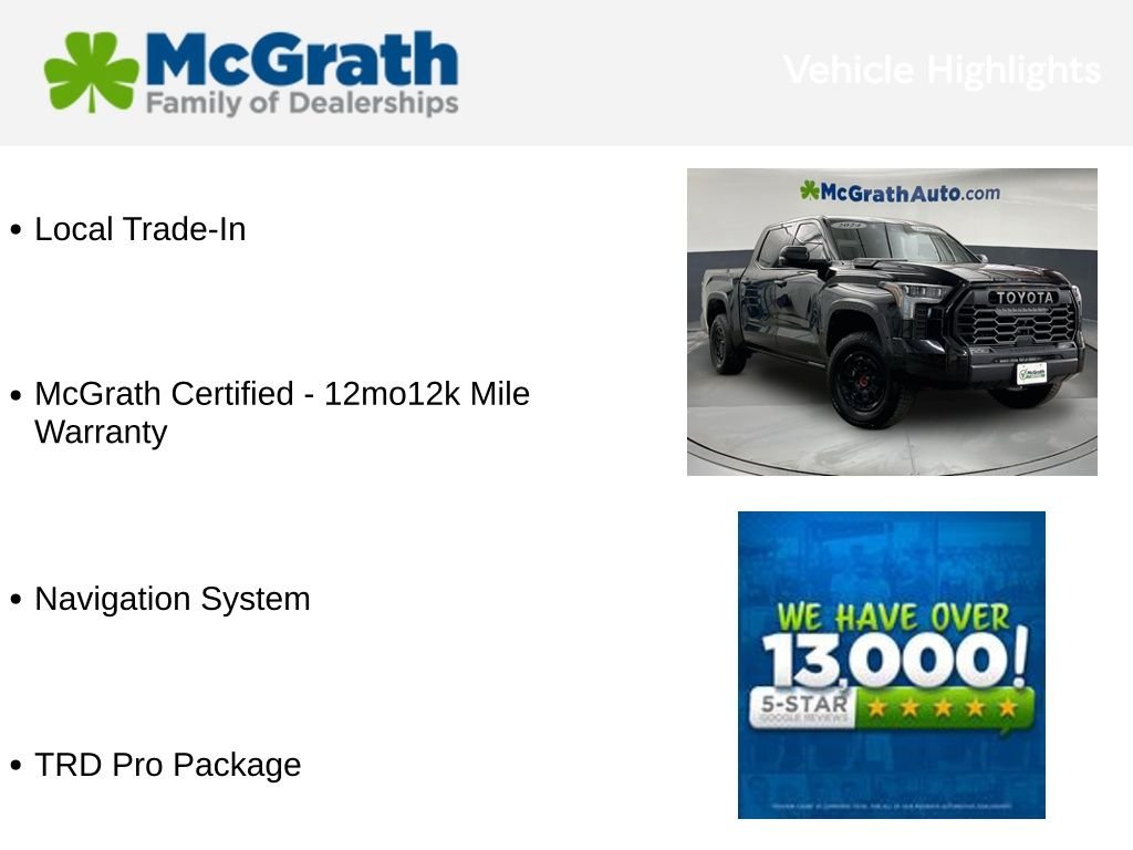 Used 2024 Black Toyota TRD Pro image 3