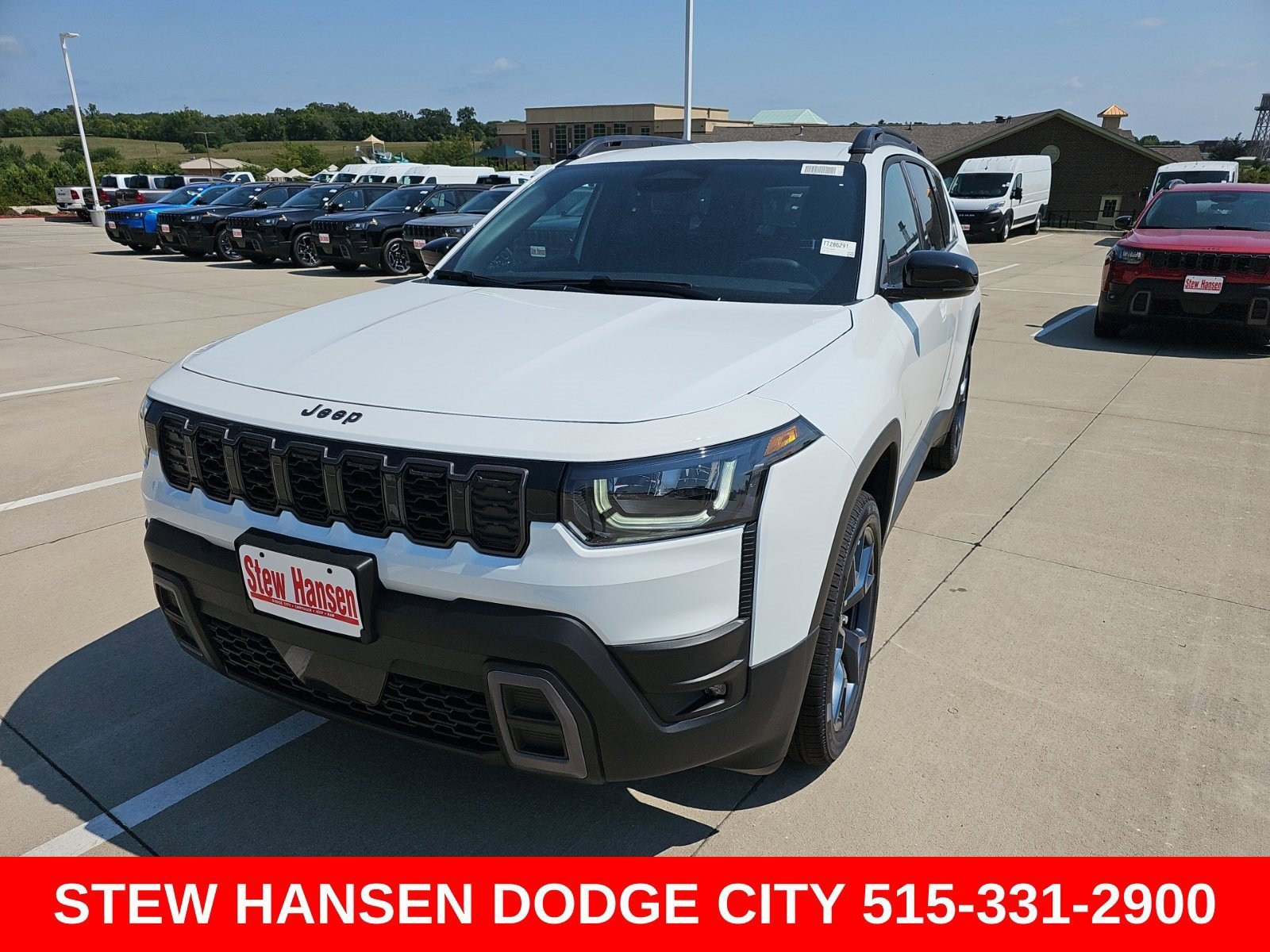 New 2026 Bright White Clearcoat Jeep 85th Anniversary image 1