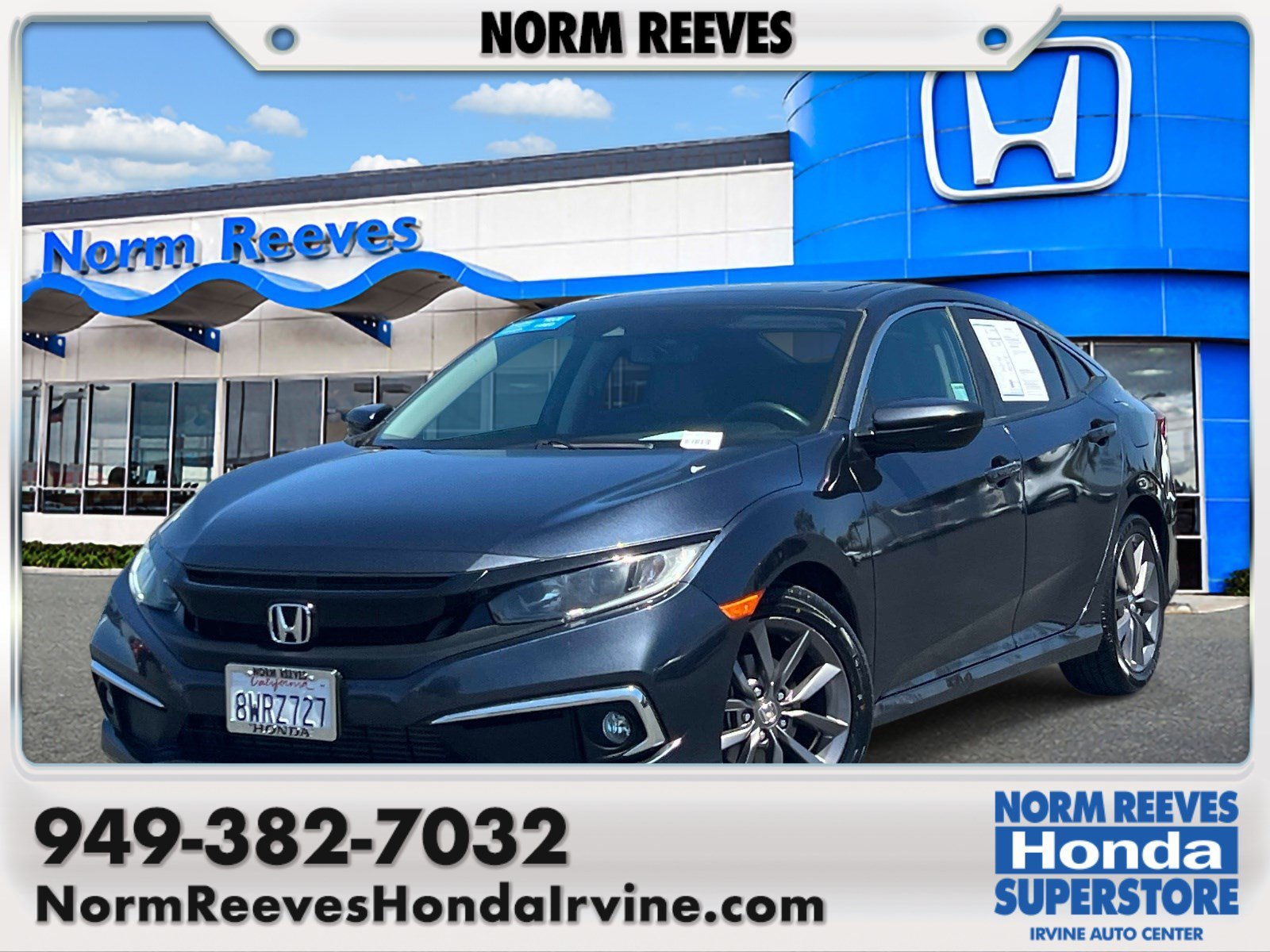 2021 Honda Civic EX-L - Photo 1