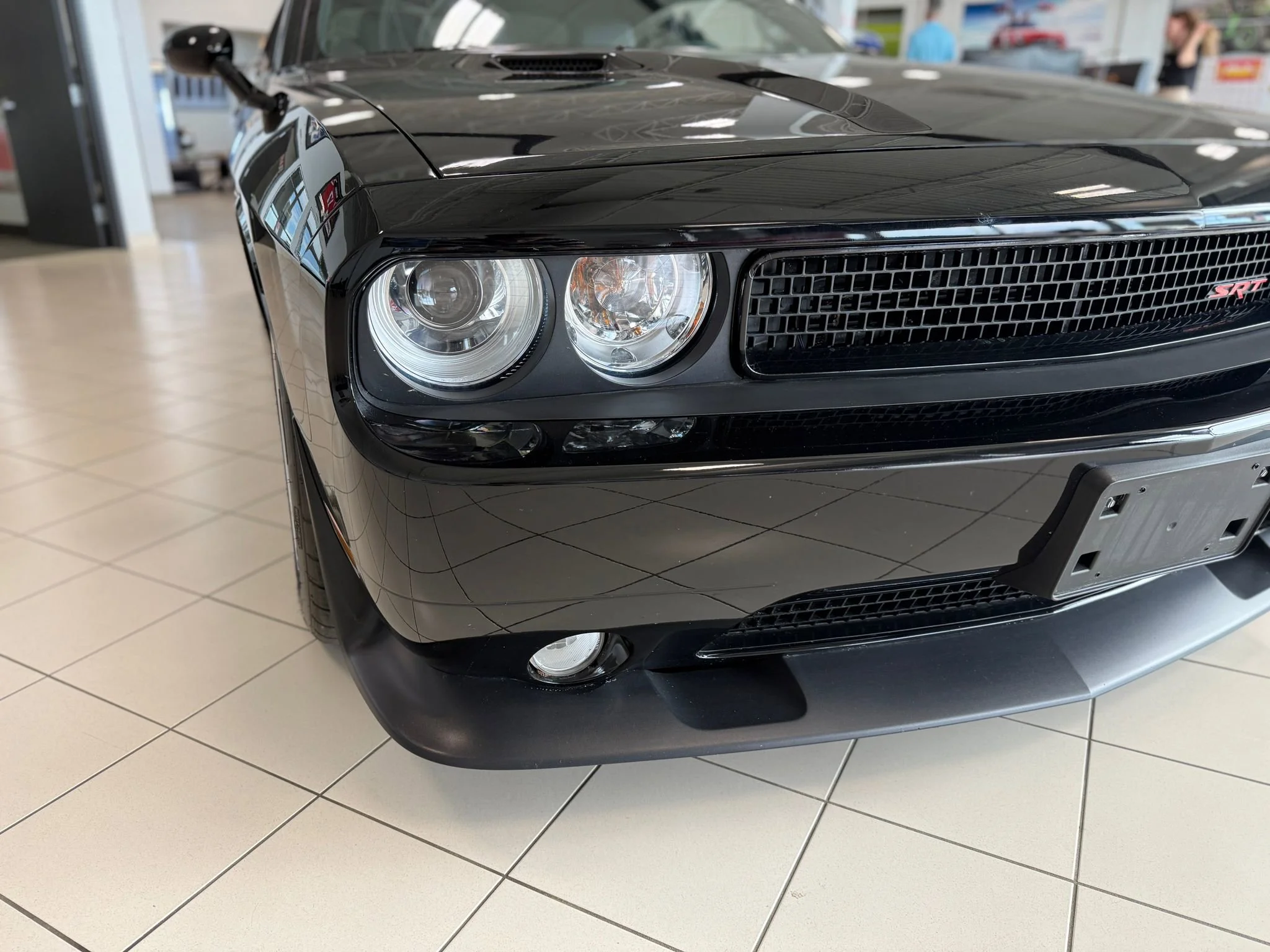 Used 2012 Black Dodge SRT8 392*470HP!!! | 6.4L HEMI | 6spd Manual | Nav | Htd Alcantara Seats | Sunroof | Htd Wheel image 6