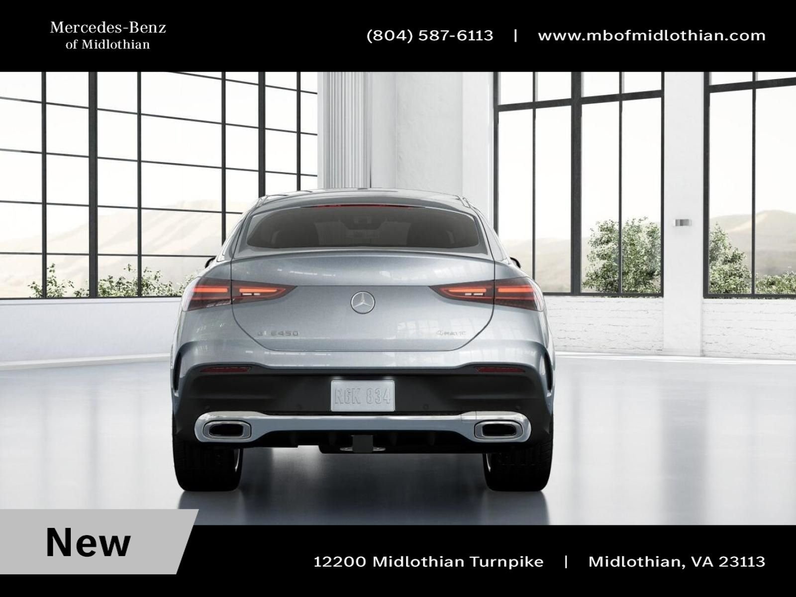 New 2026 Cirrus Silver Metallic Mercedes-Benz GLE 450 Coupe image 25