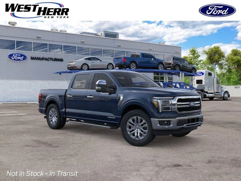 New 2026 Antimatter Blue Metallic Ford LARIAT image 1