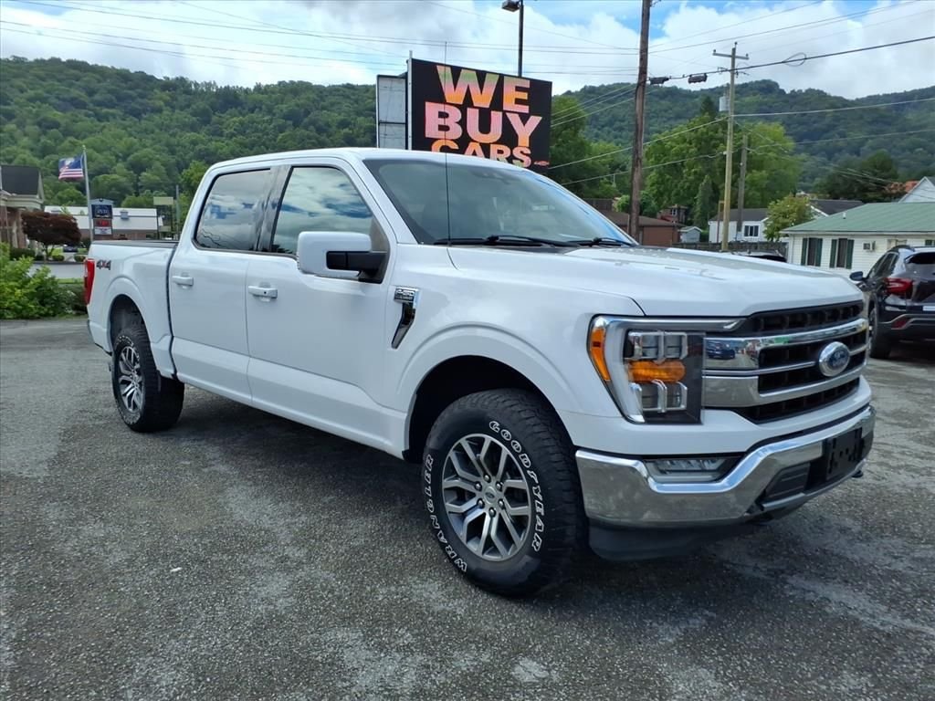Used 2021 White Ford Lariat image 9