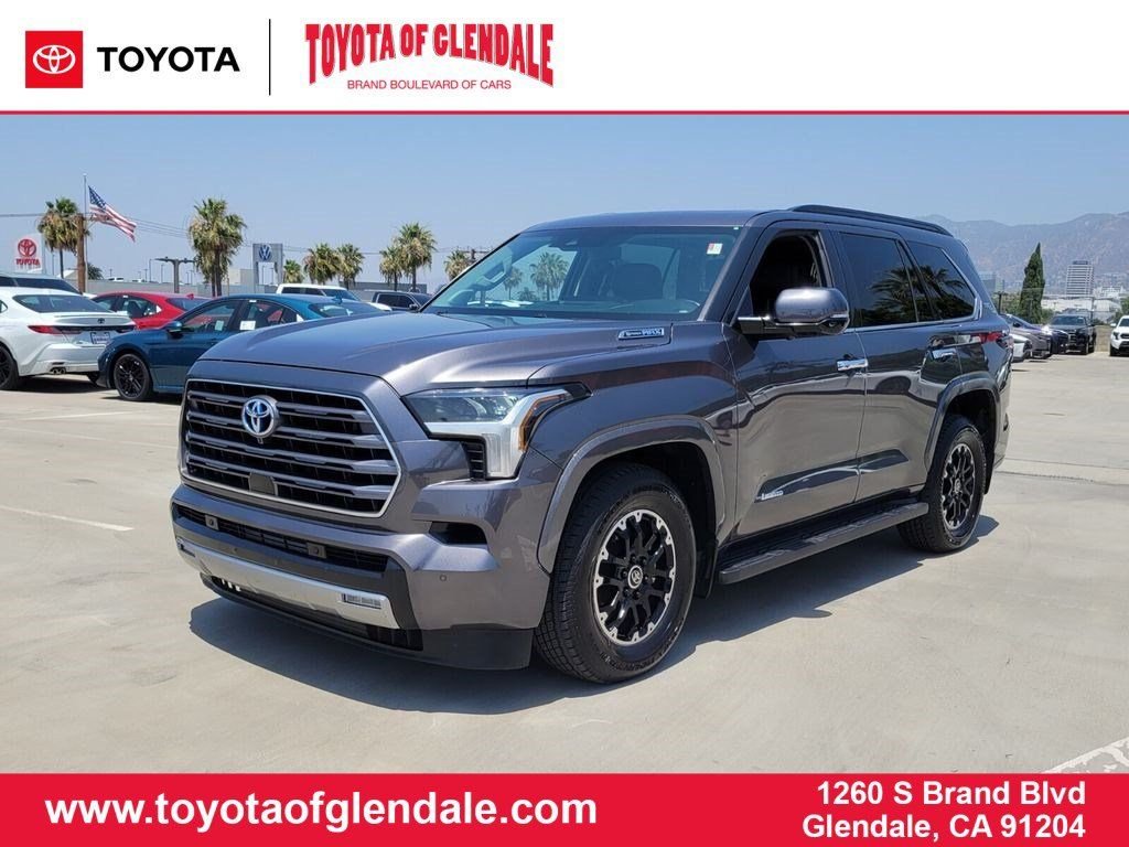 Certified Used 2023 Magnetic Gray Metallic Toyota Limited image 1