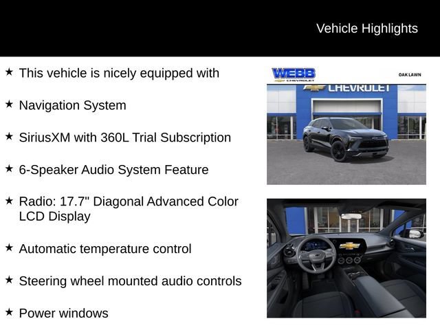 New 2026 Black Chevrolet LT image 3
