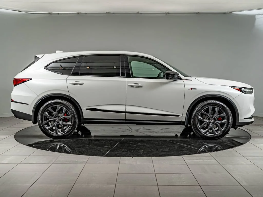 Used 2022 Platinum White Pearl Acura A-Spec image 4