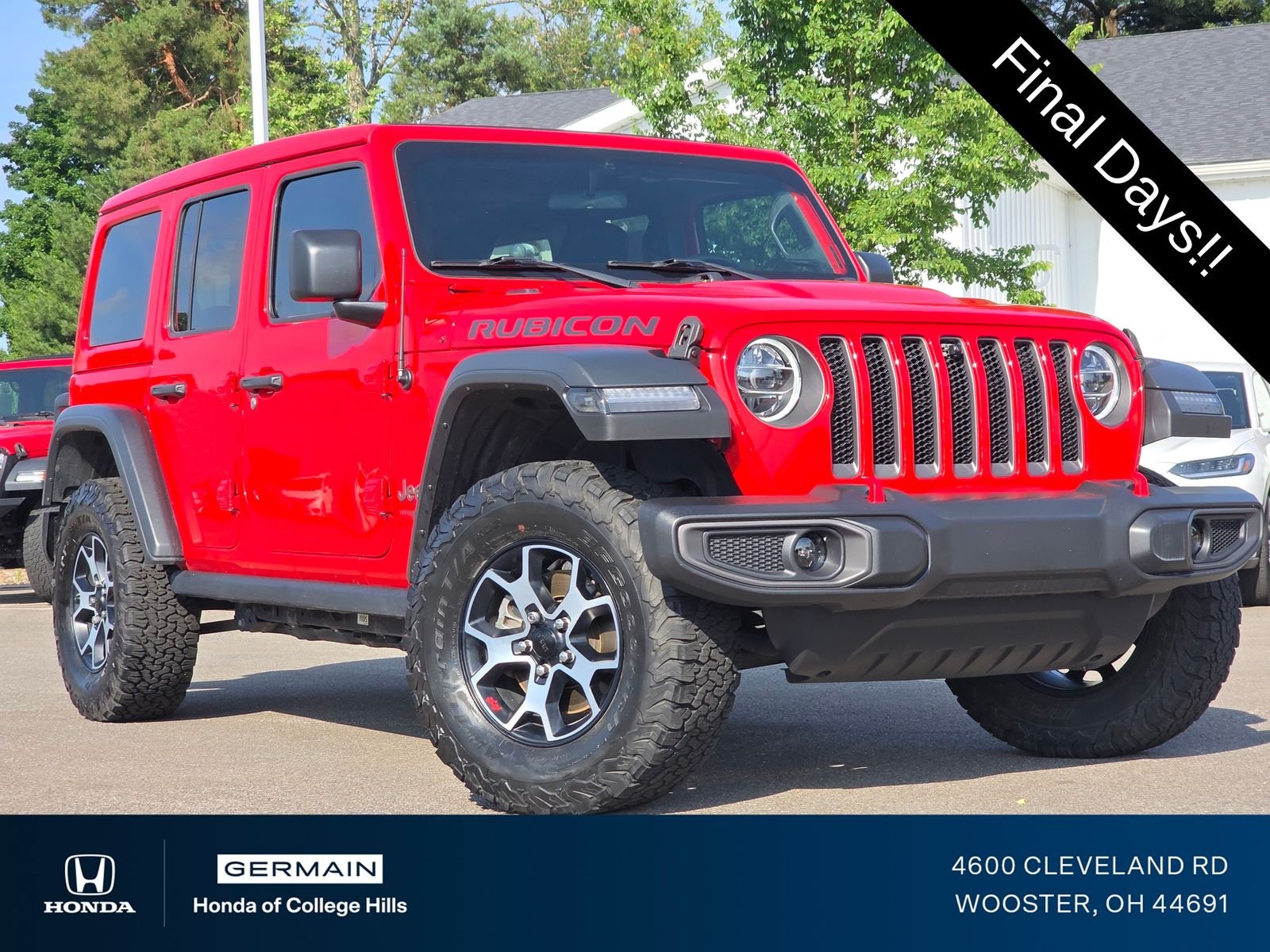 2021 Jeep Wrangler Unlimited Rubicon