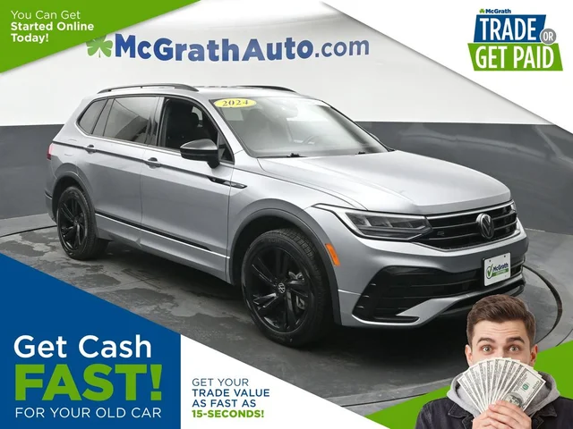 2024 Volkswagen Tiguan 2.0T SE R-Line Black