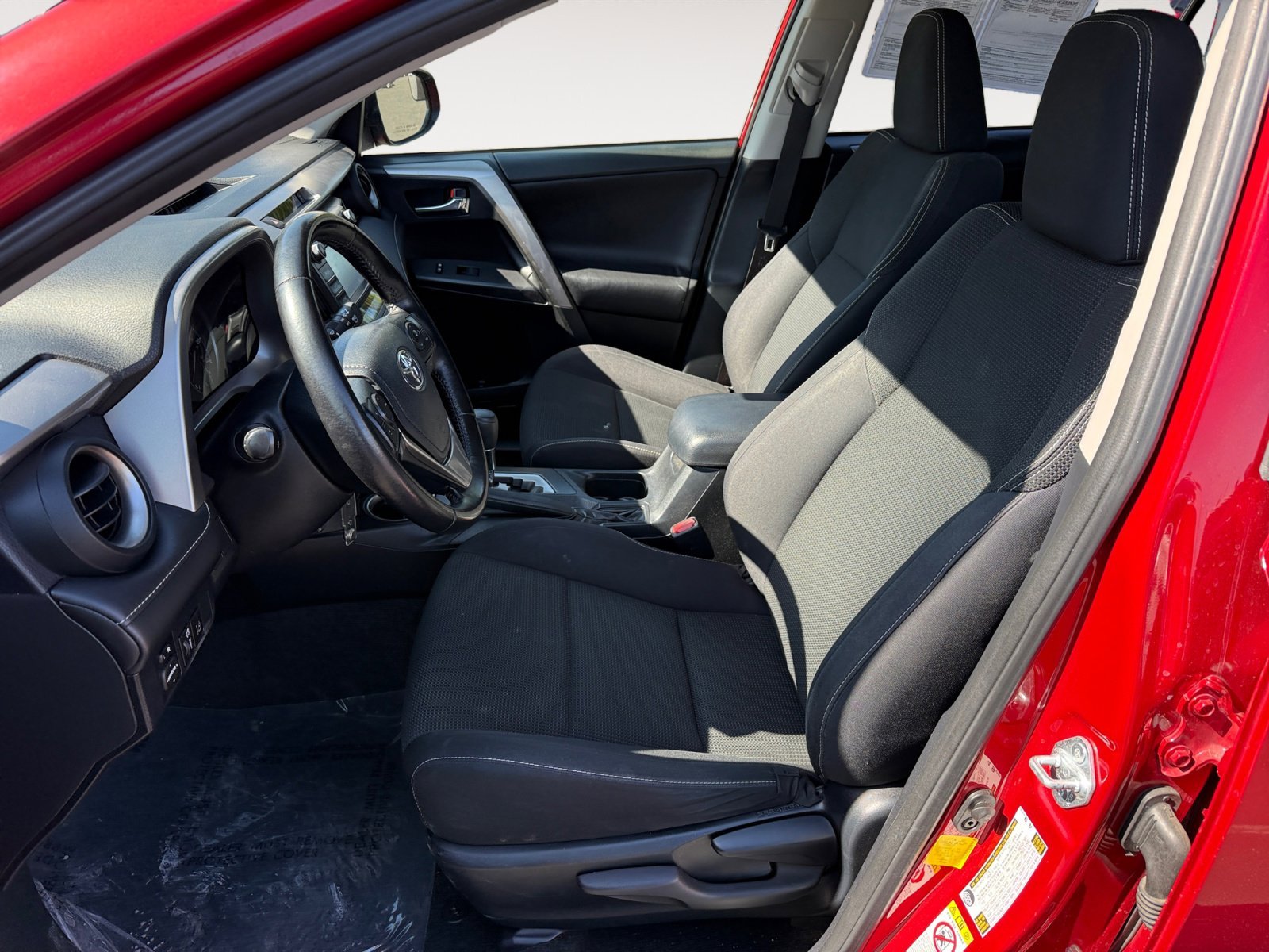 Used 2017 Barcelona Red Metallic Toyota XLE image 10