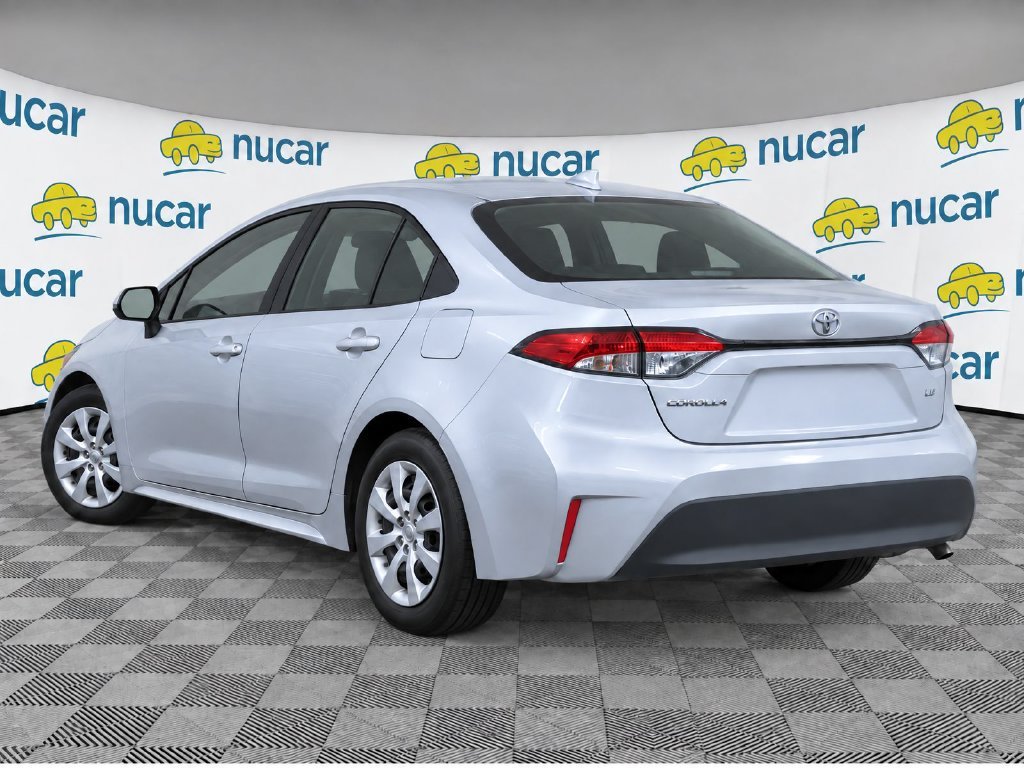 Certified Used 2024 Silver Toyota LE image 3