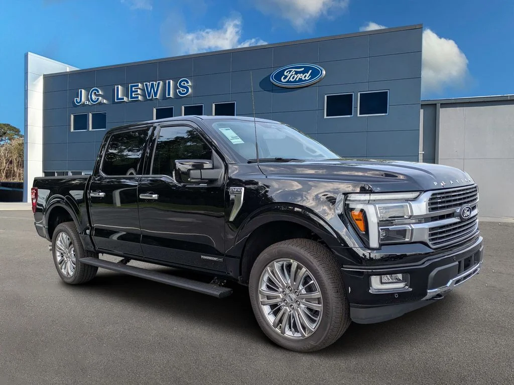 New 2026 Agate Black Metallic Ford Platinum image 1