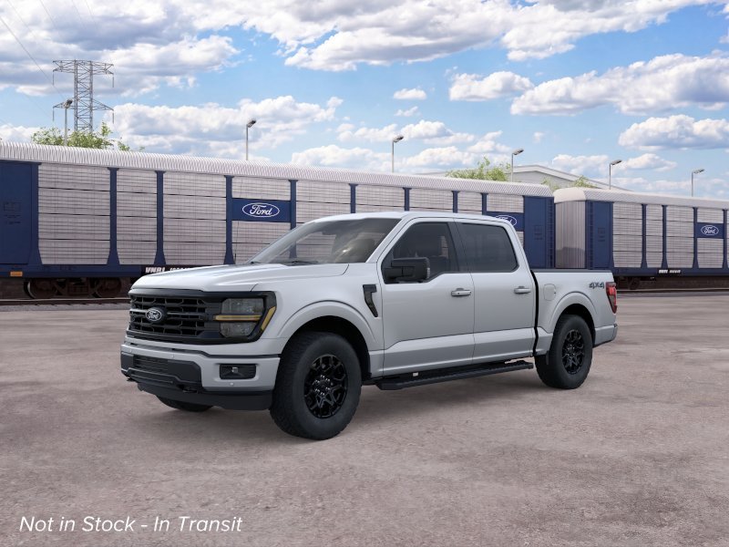 New 2026 Iconic Silver Metallic Ford XLT image 1