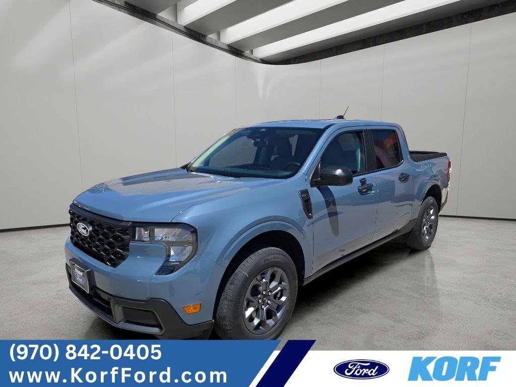 New 2026 Azure Gray Metallic Tri-Coat Ford XLT image 1