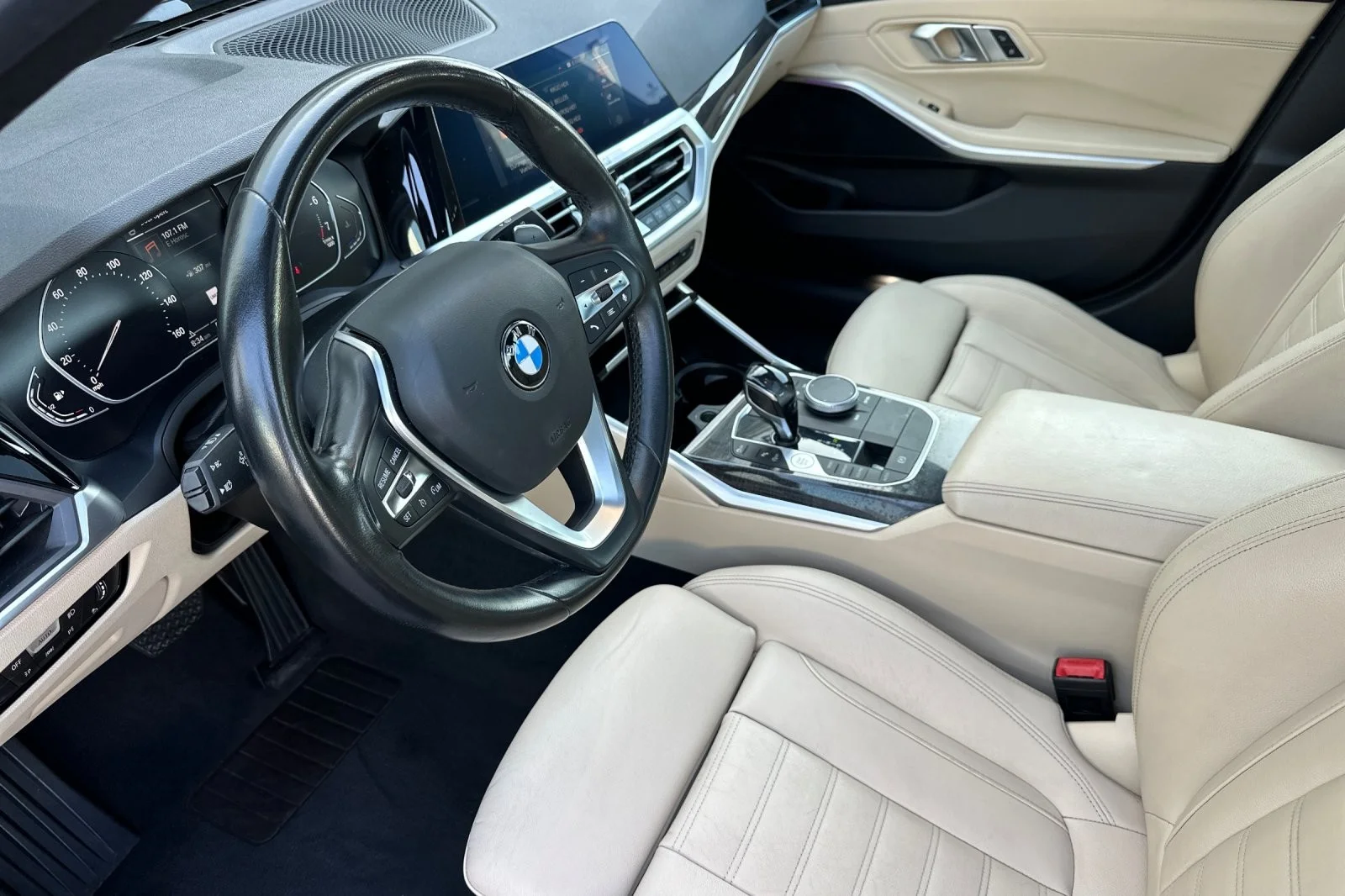 Used 2021 Mineral Grey Metallic BMW 330i image 9