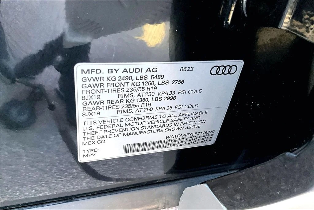 Used 2023 Black Audi 45 S line Prestige image 19