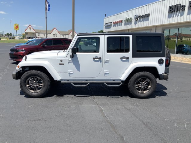 Used 2017 Bright White Clearcoat Jeep 75th Anniversary image 2