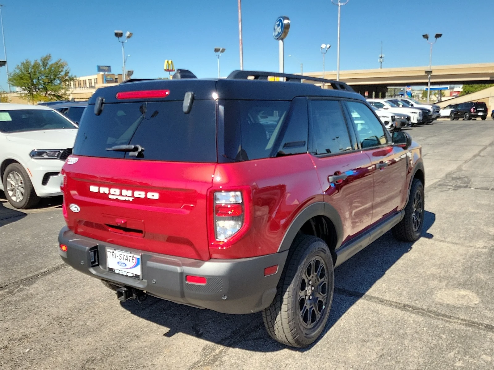 New 2026 Ruby Red Metallic Tinted Clearcoat Ford Badlands&reg; image 4